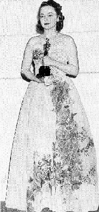 Olivia in 1947.